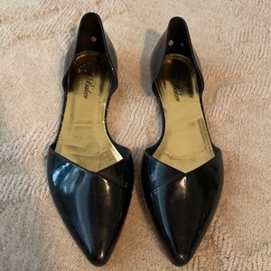 Ted Baker Black Dawfodyl Jelly Flats SZ 9